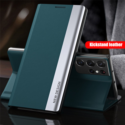 Magnetic Flip Cover Leather for Samsung Galaxy S21 Ultra Plus Note 20 A72 A52 A42 A32 A12 A71 A51 S20 Fe 5G M51 A21s Case