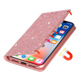 Bling Glitter Women Wallet Case Leather Flip Stand Case for iPhone 13 12 11 Pro Max X XR XS Max Mini 8 7 6S 6 Plus 5 5S SE2020 Cover