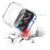 Half Pack Transparent Watch Case Soft TPU Protection Cover Anti-drop Anti-scratch Case for Apple 2 3 4 5 6 7 38mm 40mm 41mm 42mm 44mm 45mm Cover