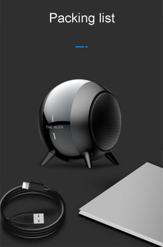 VI-1 TWS BT5.0 Speaker Double stranded Magnetic Horn Super Stereo Portable 3D sound Subwoofer Mini Wireless Speaker