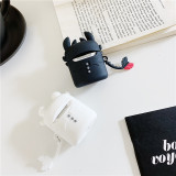 Hot Stereoscopic Dragon Night Fury Cute Case for AirPods 3 1 Silicone Bluetooth Earphone Case for Airpods 2 Protective Cover
