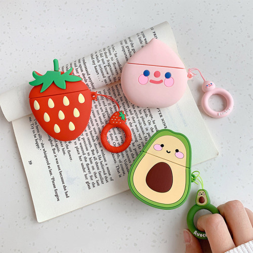 Cute Cartoon for Apple Airpods Pro 3 2 1 Case Funny Cartoon Protective Cover Bluetooth Earphone Case Fashion Silicone Cases Headset Bags