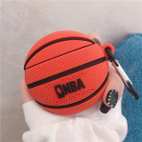2022 New Cartoon Cute Football basketball Bluetooth Headset Protection Box for Airpods1 2 charging box