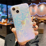 Gradient Laser Transparent Phone Case For iPhone 12 11 13 Pro Max XS Max XR X 7 8 Plus 13Pro Aurora Shockproof Bumper Back Cover