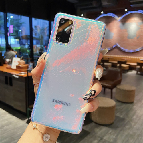 Bling Laser Glitter Phone Case For Samsung Galaxy S22 S21 S20 FE S10 Note 20 Ultra 10 S8 S9 Plus Silicone Soft Luxury Back Cover