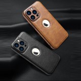 Luxury PU Leather Phone Case For iPhone 14 13 11 12 Pro Max 13 11 X XR XS Max 7 8 Plus Shockproof Hollow Out Soft Back Cover