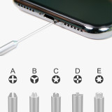 High-Precision 3D Screwdriver Y0.6 0.8 Pentalobe for iPhone XR X 8 8P 7 7P 6S 6 Magnetic Screw Driver Repair Tools
