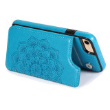 Holster Mandala Case For Apple iPhone 14 Plus 13 12 11 Pro Max Mini X XS Mas XR 8 7 6 6S Plus PU Leather Phone Case Card Holder