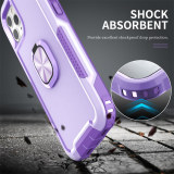 Armor Shockproof Phone Case For iPhone 14 13 Pro Max 12 11 Pro XR XS Max X 7 8 Plus 14Pro Anti-fall Ring Holder Magnetic Cover Capa