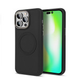 For Magsafe Magnetic Wireless Charging Silicone Phone Case For iPhone 14 Pro Max 13 12 11 Camera Protection Shockproof Cover