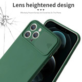 Slide Camera Protection Phone Case For Apple iPhone 14 13 Promax 12 Mini Pro Max XS XR Push Window Shockproof Dust-proof Back Cover