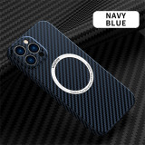 For iPhone 14 13 Magsafe Case Buesiness Carbon Fiber Slim Matte Hard Magnetic Phone Cases for iPhone 11 12 13 Pro Max 14 Pro Plus