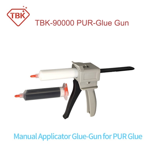 TBK-90000 Glue-Gun and PUR Glue for Edge Displays or iPhone Back Cover Refurbishing Smartphone