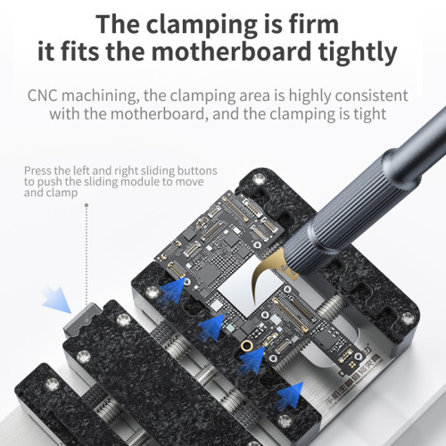 Qianli Universal PCB Holder Jig Fixture for iPhone Samsung Huawei Motherboard IC Chip Glue Removal Soldering Repair Platform