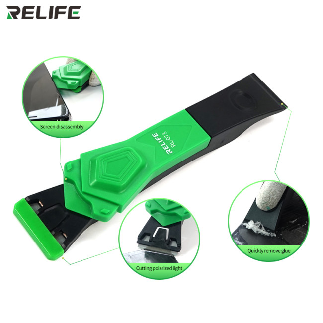 RELIFE RL-073 Multi-purpose Shovel for Removing Screen OCA Glue and Frame Glue Separation Cutting Polarizing glue