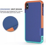 Ultra Slim Hybrid Anti-Slip Shockproof Phone Case For iPhone 13 11 12 Pro MAX Mini XR X XS  7 8 Plus Soft Rubber Silicone Cover