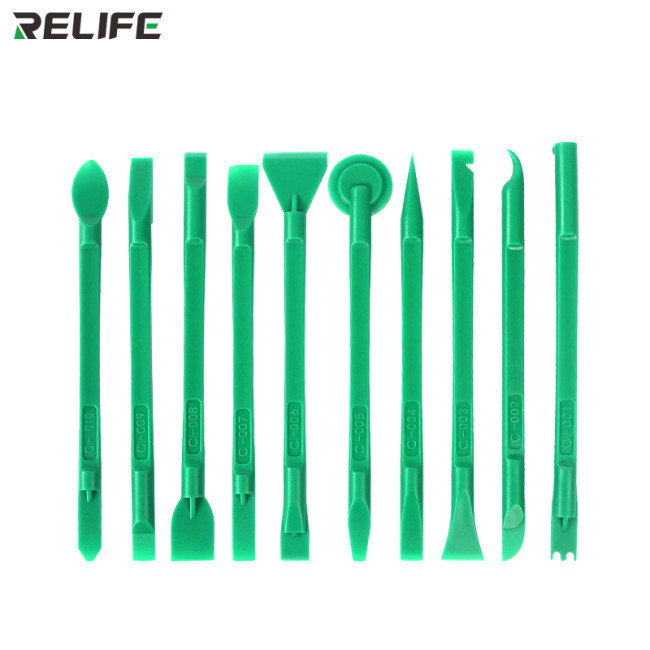 RELIFE RL-049C Dismantling Rod High Hardness Bilateral 10 IN 1 For Mobile Cellphone Multifunctional Disassembly Tool Set