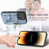 Magnetic Cards Holder Wallet Case For iPhone 14 Pro Max 13 12 Mini 11 XS XR 7 8 Plus Se 2022 Wristband With Outdoor Tool Cover