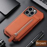 Zipper Cards Wallet Leather Phone Case For iPhone 14 Plus 13 12 Mini 11 Pro Max X XS XR 8 7 6 6S SE 2020 Purse Card Holder Cover