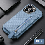 Zipper Cards Wallet Leather Phone Case For iPhone 14 Plus 13 12 Mini 11 Pro Max X XS XR 8 7 6 6S SE 2020 Purse Card Holder Cover