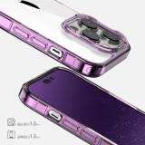Fashion Clear for Iphone 14 Pro Case Soft Transparent Organizers Silicone Phone Case Protection Camera Protection Case