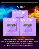 For R-SIM 18 SIM Card chip for the iPhone14 series (E-SIM 5G version iOS16 system)