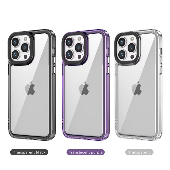 Ultra-thin Transparent Protective Cell Phone Case For iPhone 15 Pro Max iPhone14 Plus 13 Pro 12 11 Soft Clear Back Cover