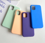 Original Official Logo Silicone Phone Cases for iPhone 11 12 13 14 15 Pro Max Skin for Apple iPhone 13 14 11 Pro Full Cover case