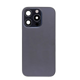 For iPhone 15 Pro Max Back Glass Cover Replacement Big Camera Hole comes with Sapphire Camera Frame Magnet