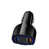 Car Type-C Charger and USB-C Charger 35W Car USB QC3.0 Universal and for Fast Phone Car FM Transmitter Phone Speaker for Car