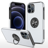 Armor Shockproof Case for iPhone 13 14 15 Pro Plus Max 7 8 Plus X Xs XR Cover Magnetic Car Metal for iPhone 12 mini 11 pro max Phone Ring Holder case
