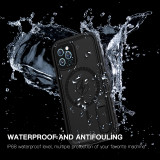 IP68 Real Waterproof Magsafe Case For iPhone 12 Pro Max 12 Mini 12 Pro Underwater Diving Water Proof Hide Bracket Phone Covers