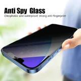 Anti Spy Screen Protector For iPhone 14 13 12 11 Pro Max 13 Mini Privacy Tempered Glass For iPhone 14 8 Plus X XR XS Max SE 2022