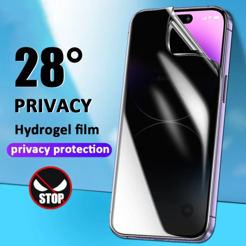 Anti-Spy Hydrogel Film for IPhone 13 12 11 14 Pro Max Mini Privacy Screen Protector for IPhone XS MAX X XR 8 7 Plus SE Not Glass