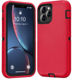 3 IN 1 Heavy Duty PC+TPU Rugged Phone Case For iPhone 15 14 12 11 Pro Max 13 Mini X XS Max XR 7 8Plus Shockproof Case Covers