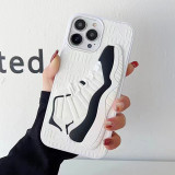 Luxury 3D Emboss Sport Basketball Sneakers Phone Case For Iphone 14Promax 14 7 8 Plus 13 12 11 Pro XR X XS Max Silica Gel Cover