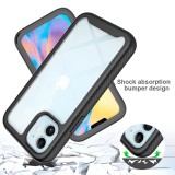 For iPhone 15 12 11 13 14 Pro Max MINI XR X XSMAX SE 6 7 8 Plus Shockproof Clear Back Cover Double Layer Rugged Bumper Funda