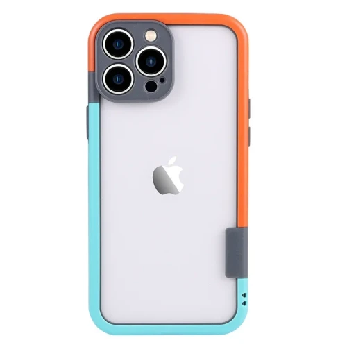 Colorful Soft Silicone Bumper Frame For iPhone 15 14 13 Pro Max Plus Mini Phone Case Shockproof Protection Only Border No Back