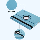 For iPad Air 5 4 10.9 Smart Case 10th 2022 10.2 8th 9th 7th 9.7 Pro 12 11 Mini 6 4 3 2 Leather Cover Tablet 360 Degree Rotating