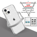 Super Hard 6FT Protection Transparent Glitter Case for iPhone 15 14 Pro Max 13 12 11 XS XR X 8 7 6 Plus SE2 Shiny Sparkle Cover