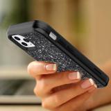 Glitter Bling Sparkle Shockproof Tough Hybrid Armor Drop Protection Case Cover For iPhone 12 /12 Pro 13 14 15 Pro Max