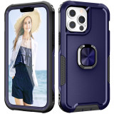 Heavy Duty Full Body Shockproof Case For iPhone 15 13 12 11Pro Max XR XS Max 14Pro Max 360° Ring Holder Hybrid Bumper Back Cover