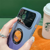 Support Wireless Charging for iPhone 15 Pro Max Phone Case Big Camera Lens Protection 13Pro Shows Logo Back Cover 14 Plus