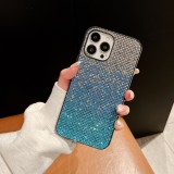 Gradient Diamond Glitter Bling Case For iPhone 15 14 13 11 Pro Max 12 Mini Rhinestone Cover For Women Girl For iPhone X XS Max Case