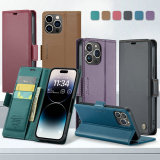 Luxury Leather Wireless Charge Wallet Card Phone Case Magnetic Accessories for iPhone 15 14 13 Pro Max 12 11 8 CaseXR SE2020