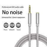 3.5mm Jack Aux Cable Audio Extension Cable For Headphones Speaker Extender Cord For Mobile Phone Car PC Amplifier MP3/MP4 Player