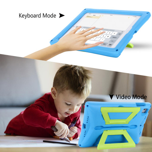 For Apple iPad Air5 10.9 2022 Air4  2021 ipad11 2018 Pro11 2020 Case Kids Safe Silicon PC Hybrid Shockproof Stand Tablet Cover
