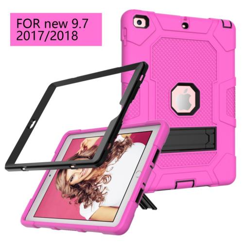 For iPad 9.7 2017 2018 10.2 2019 2020 Shockproof TPU+PC Armor Hybrid Stand Case Cover for iPad 5 6 Air 1 2 4 10.9 2020 Mini 4 5