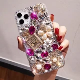 Luxury Sparkling perfume Bottle Diamond Case For iPhone 15 14 13 12 11 Pro Max X XS XR 7 8 Plus Back Cover