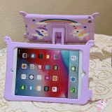 3D Unicorn Soft Case for iPad 10.2 9th 2021 8th 7th For ipad air5 air4 10.9 Air 2 Pro 11 Mini6 Mini 4 5 Kids Case With Holder